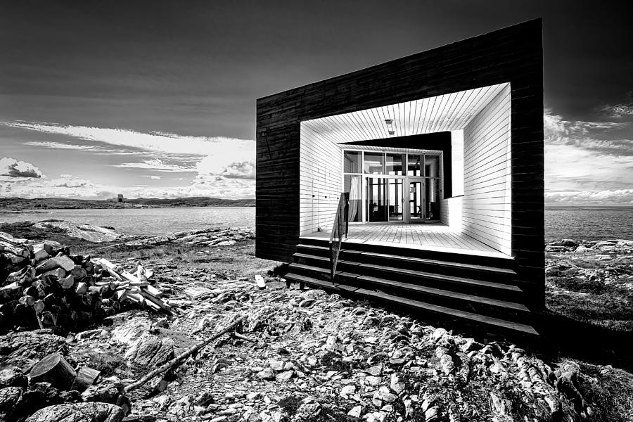 Architecture Photograph - Entrance by Michel Groleau