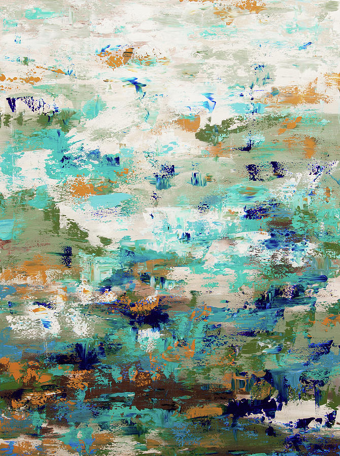 Abstract Painting - Envisioning 13 by Hilary Winfield