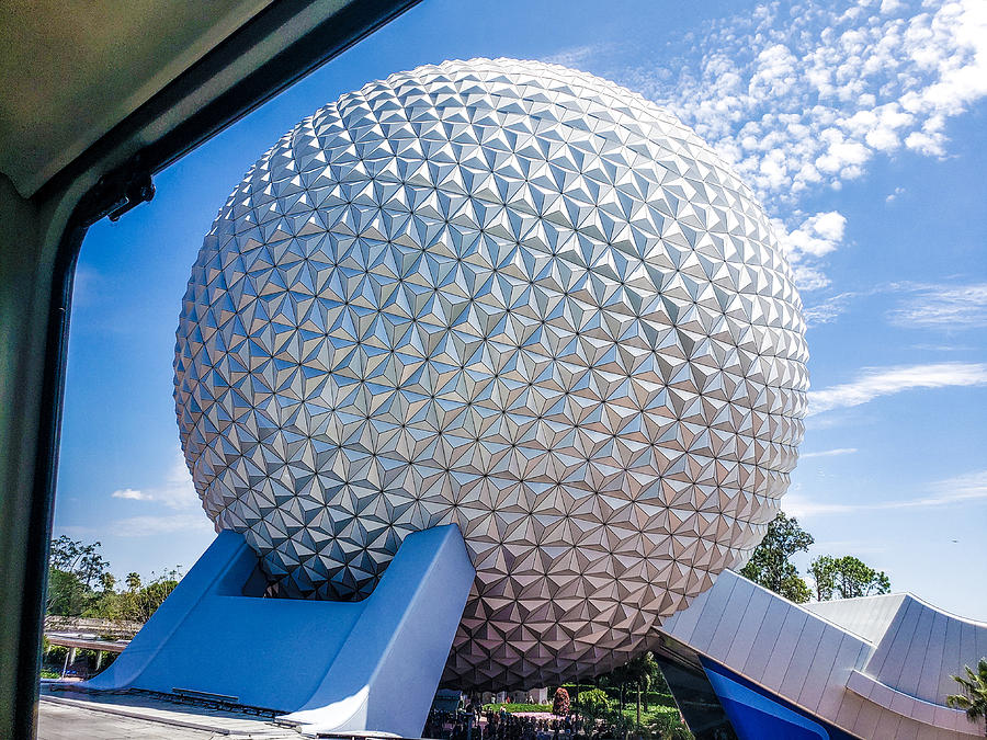 Epcot Ball Original Photograph by Michelle Hartman Fine Art America