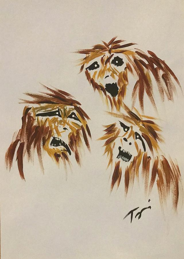 Epe Painting - Epe, Nape, Hepe by Torio Toroi Epe Painting - Epe, Nape, Hepe by Torio Toroi