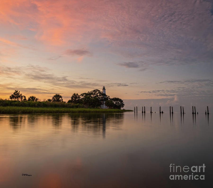 Epic Lighthouse Sunrise II Photograph by DB Hayes