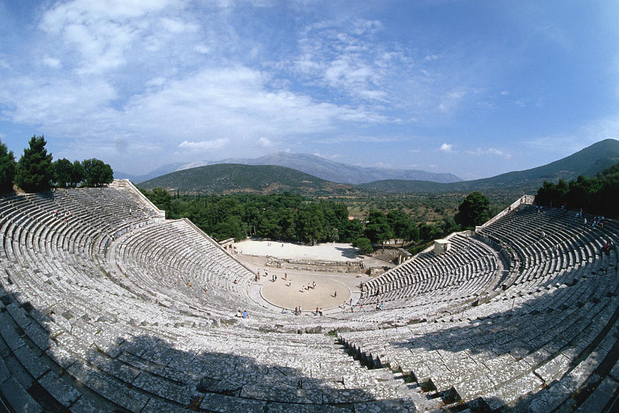 Epidaurus Theatre 4th Century Bc And Photograph by Lonely Planet