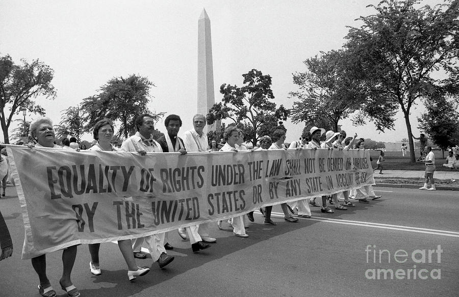 Equal Rights Amendment March On Congress Photograph by Bettmann
