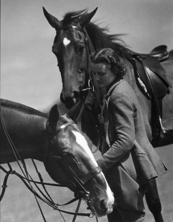 Equestrian Pursuit Photograph by Chaloner Woods