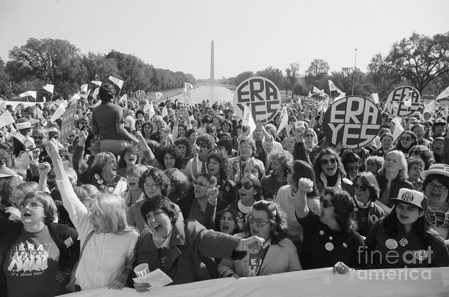E.r.a. Demonstration In Washington Photograph by Bettmann
