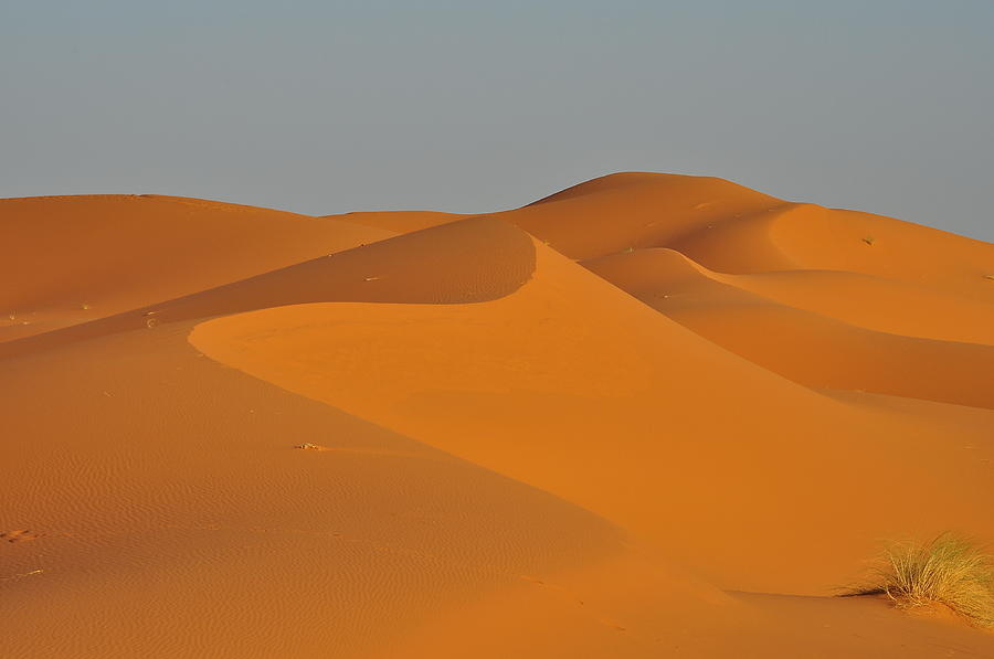 Erg Chebbi Desert Sand Dunes Photograph by Gerard Ruiters