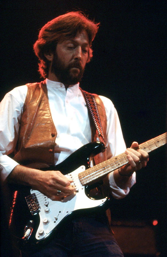 Eric Clapton In Concert Photograph by Mediapunch
