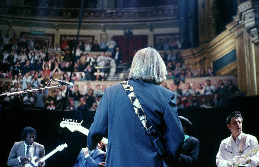 Eric Clapton Royal Albert Hall 1990 Photograph by Martyn Goodacre
