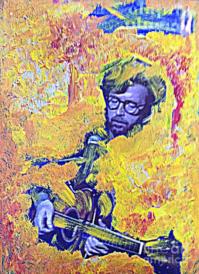 HONORING ERIC CLAPTON UNPLUGGED I Shot the Sheriff But I Didnt Shoot the Deputy TEARS IN HEAVEN  Painting by Richard W Linford