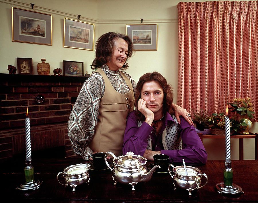 Eric Clapton Photograph - Eric Clapton with Grandmother by John Olson