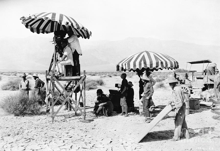 Eric Von Stroheim Directing Movie Scene Photograph by Bettmann
