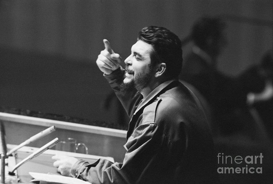 Ernesto Guevara Debating At United Photograph by Bettmann
