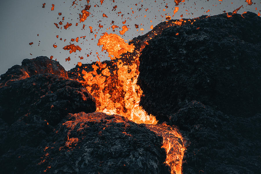 Landscape Photograph - Eruption by Leroy Souhuwat