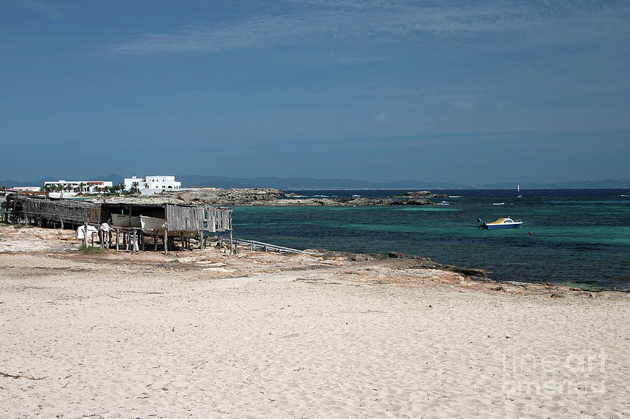 Es Pujols Beach On The Island Of Formentera Photograph