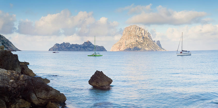 Es Vedra, Ibiza, Balearic Islands, Spain Photograph by Peter Adams