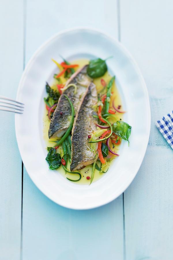 Escabeche With European Perch Photograph by Michael Wissing
