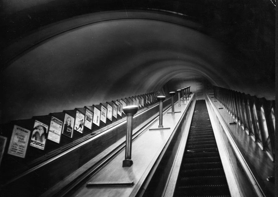 Escalator Photograph by William Davis