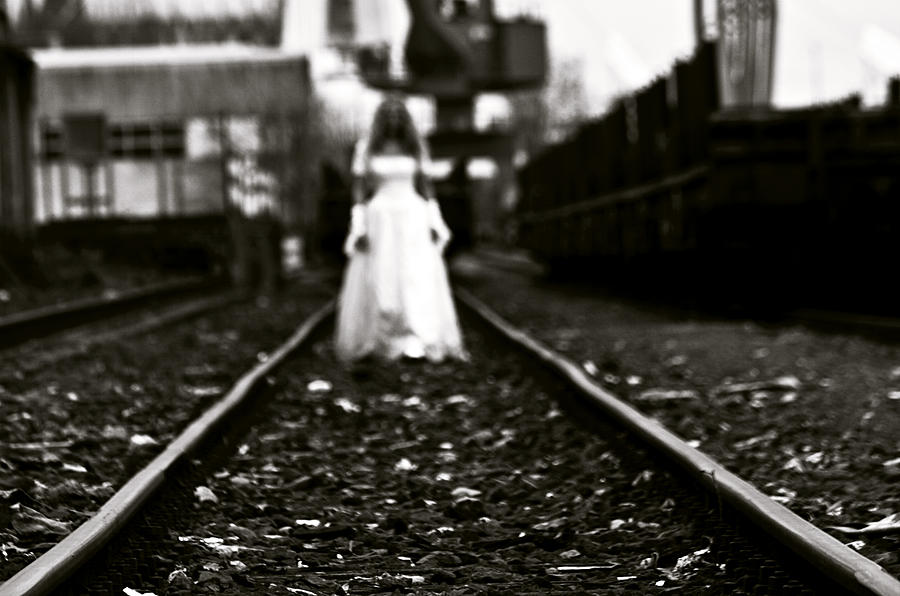 Bride Photograph - Escape by Zivko Risteski Bride Photograph - Escape by Zivko Risteski