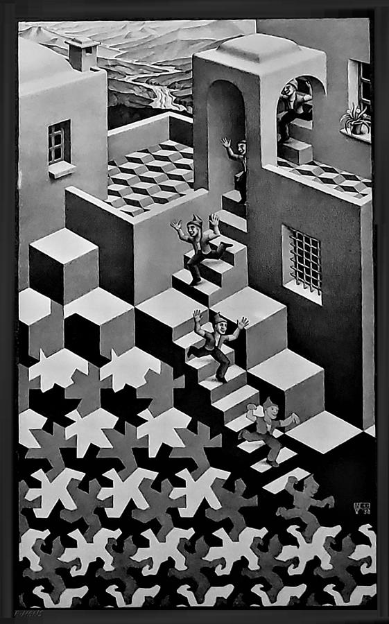 Escher 122 Photograph by Rob Hans