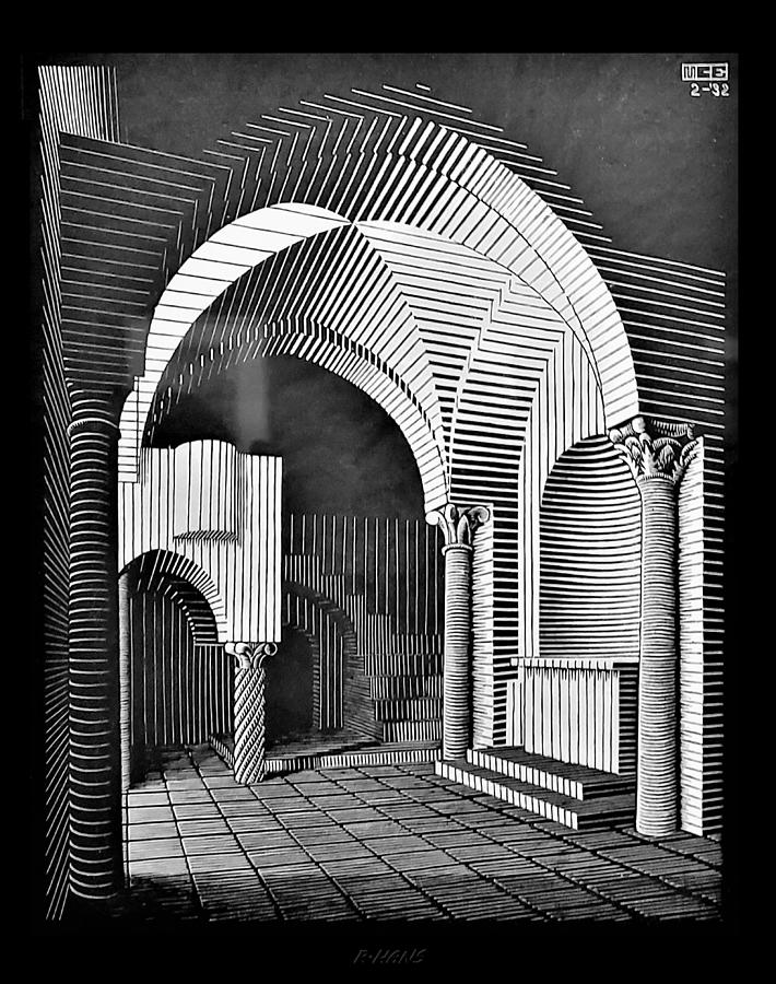 Maurits Cornelis Escher Photograph - Escher 54 by Rob Hans