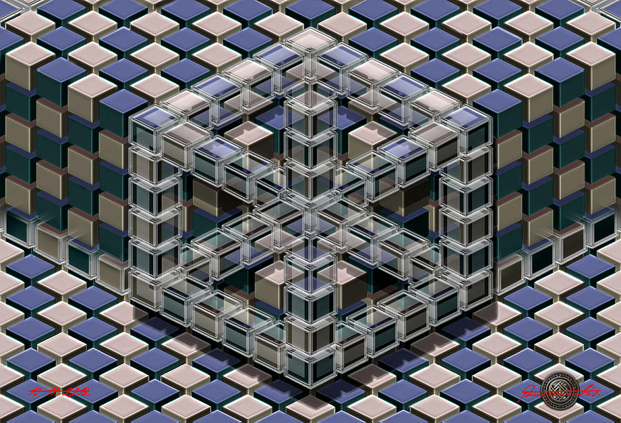 Escher Vs. Vasarely. Digital Art