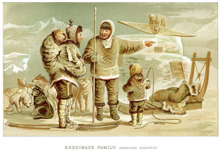 Eskimo Family Digital Art by Duncan1890