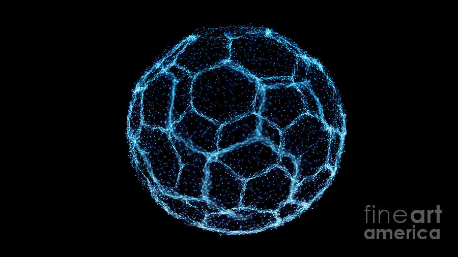Esport Soccer Ball Photograph by Jesper Klausen/science Photo Library
