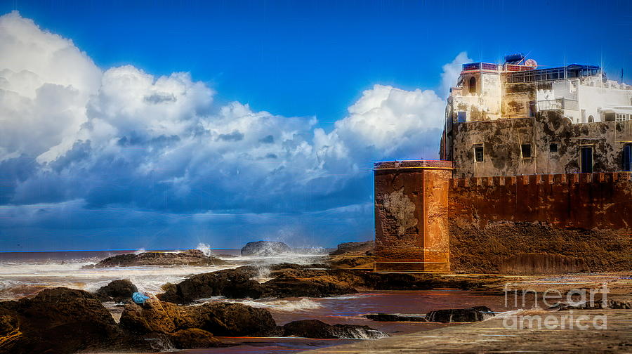 Essaouira Fortress Morocco  Photograph by Chuck Kuhn