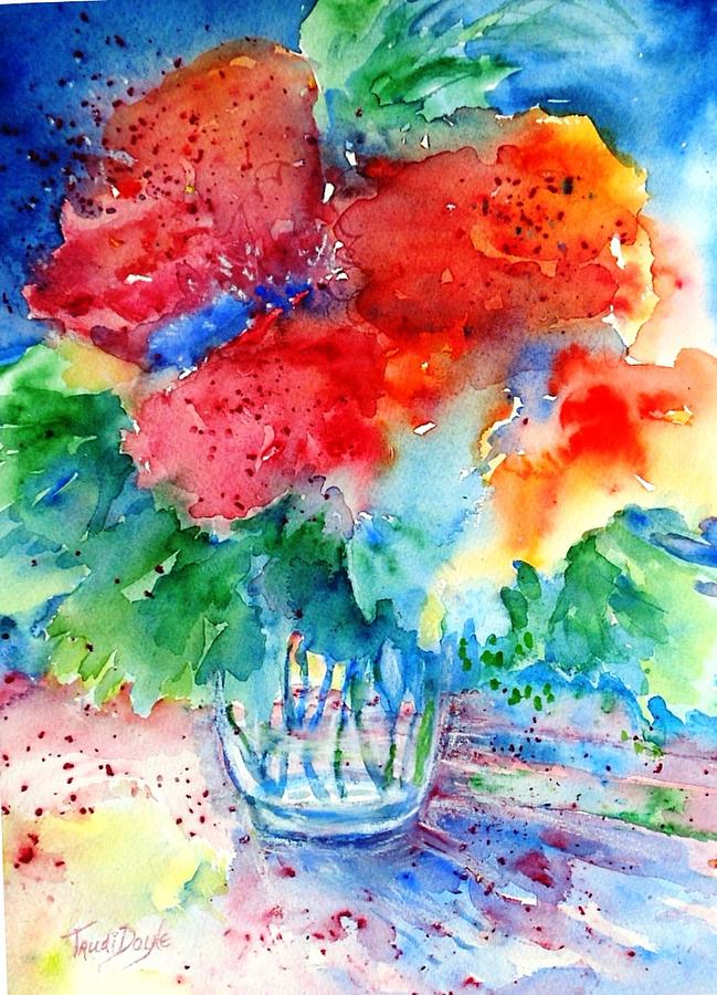 Essence of Summer #3 Painting by Trudi Doyle