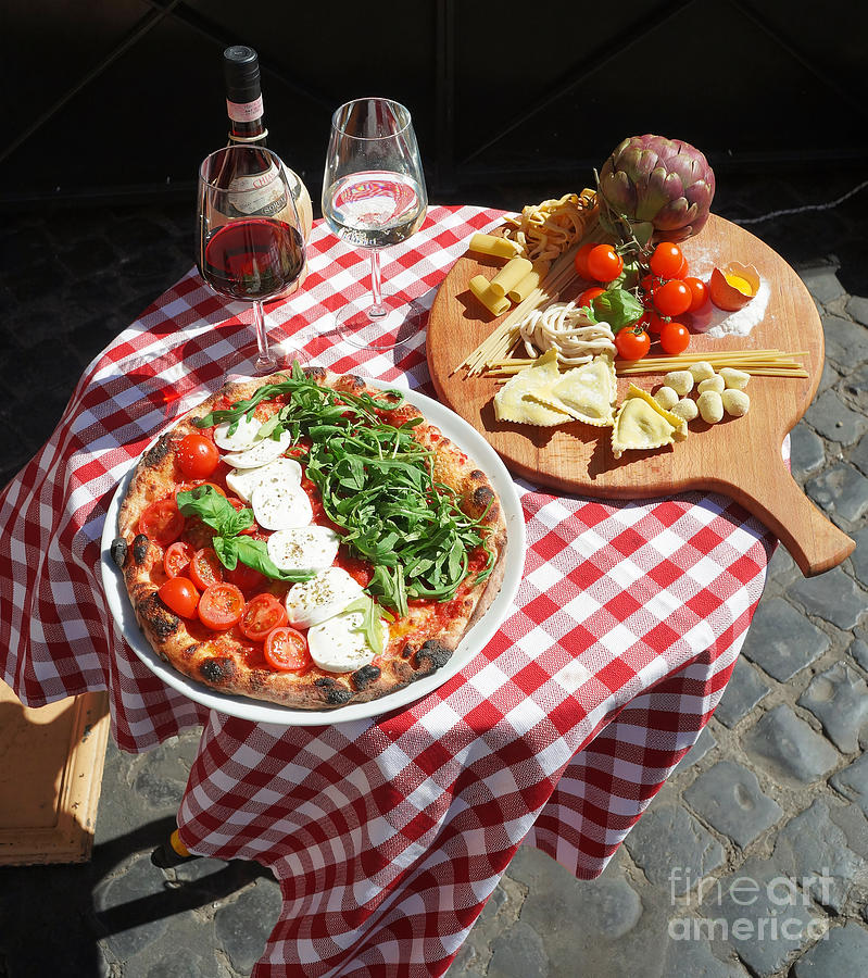 Essential Italian Food Photograph by Stefano Senise