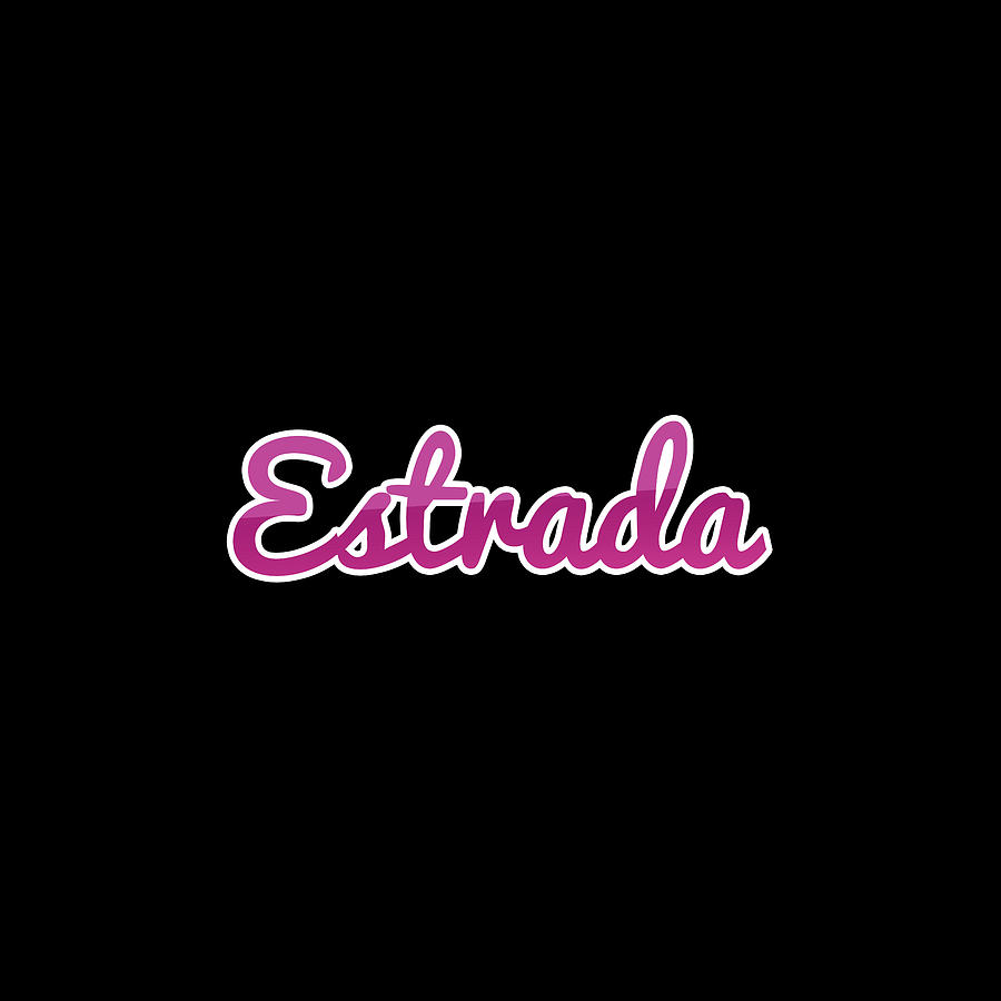 Estrada #Estrada Digital Art by TintoDesigns