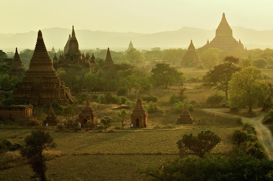 Eternal Plain - Bagan Photograph by © Pascal Boegli