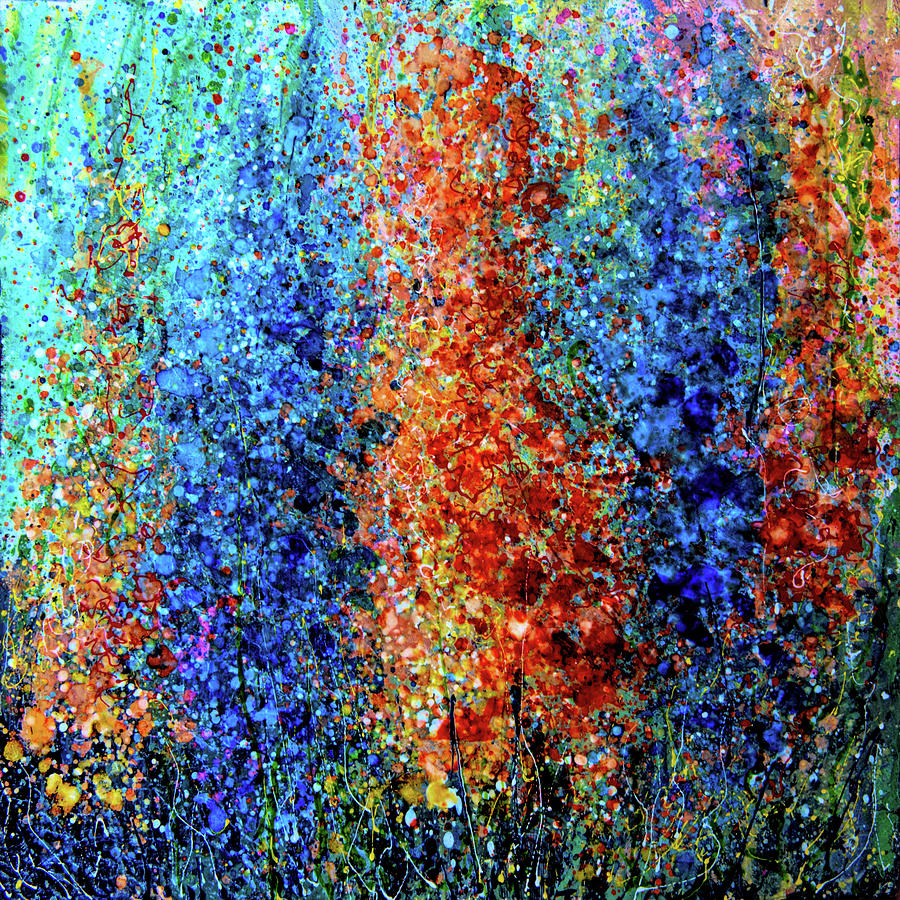 Eternal Spring Abstract Painting by OLena Art by OLena Art Eternal Spring Abstract Painting by OLena Art by OLena Art