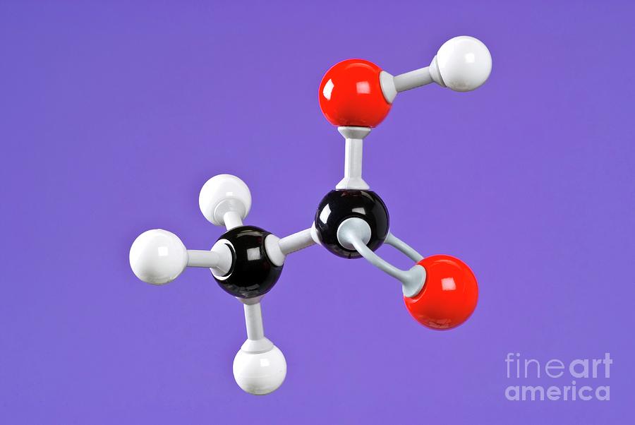 Ethanoic Acid Photograph by Martyn F. Chillmaid/science Photo Library