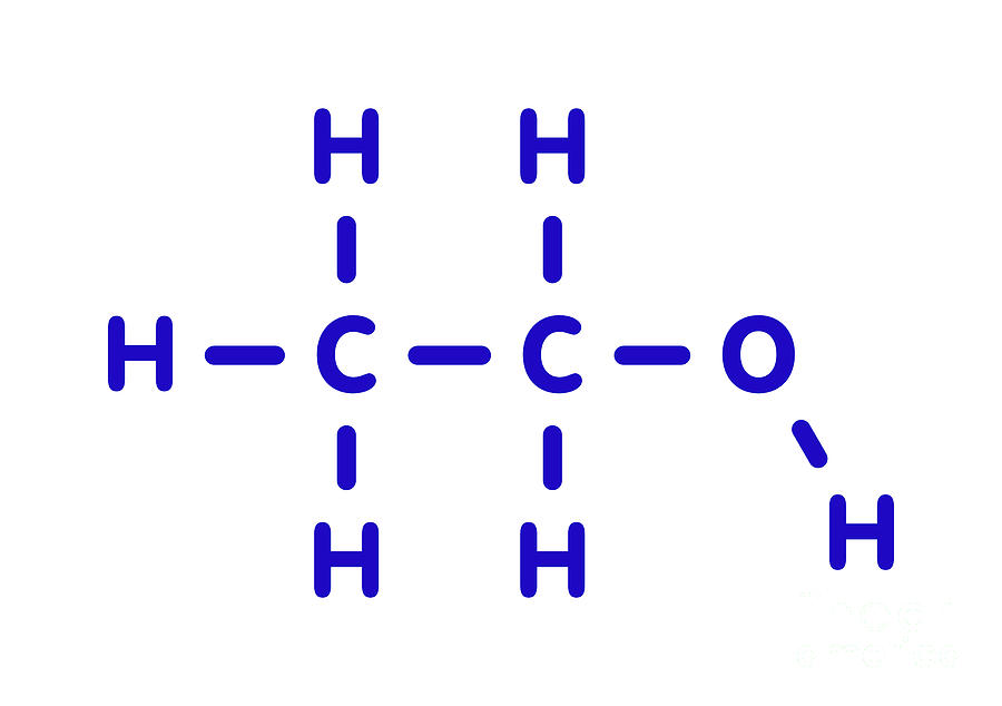 Ethanol Molecule Photograph by Molekuul/science Photo Library
