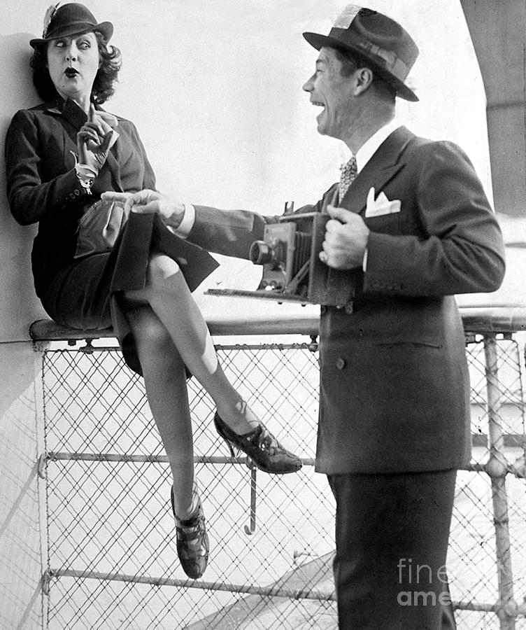Ethel Merman Looks A Bit Doubtful As Photograph by New York Daily News Archive