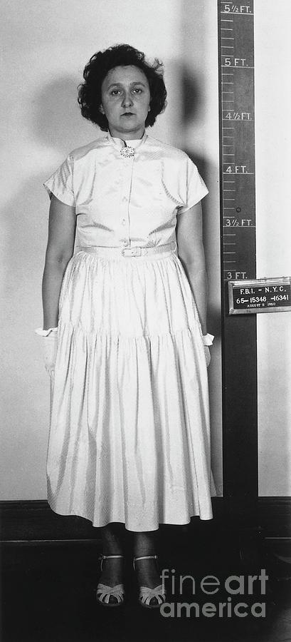 Ethel Rosenberg Photograph by Us National Archives And Records Administration/science Photo Library