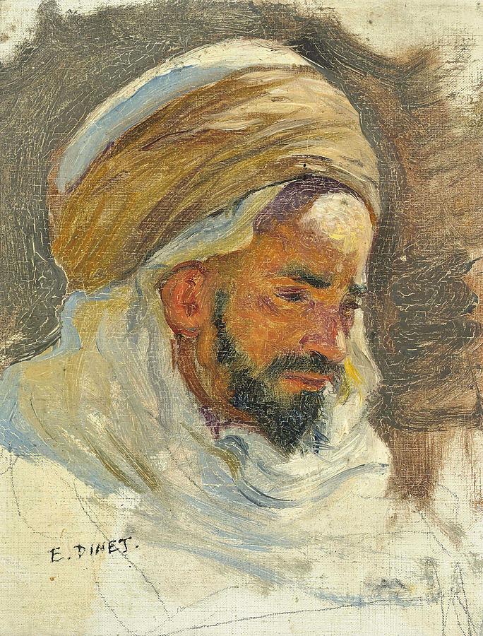 Man Wearing a Burnous, Algeria | The Orientalist Sale including Works ...