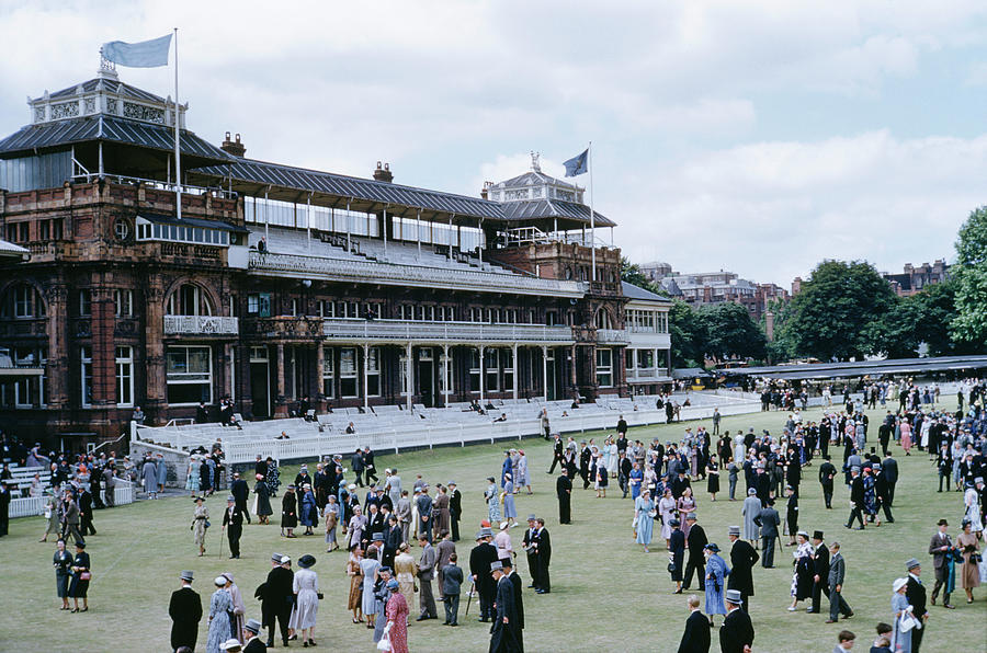 Eton And Harrow Day Photograph by Slim Aarons Eton And Harrow Day Photograph by Slim Aarons