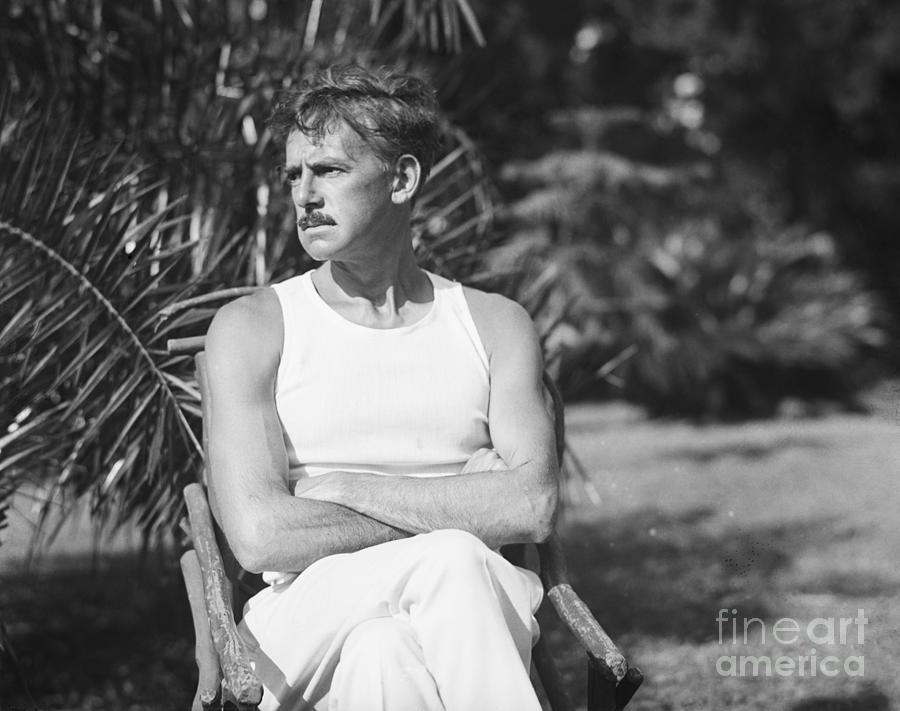 Eugene Oneill Relaxing In Bermuda Photograph by Bettmann