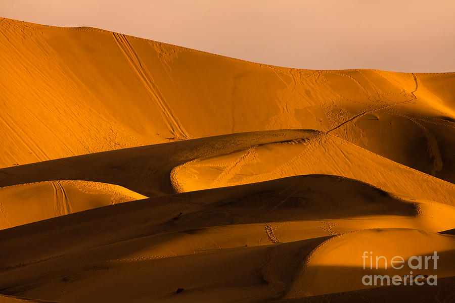 Mountains Photograph - Eureka Dunes Area, Death Valley by A.f.smith Mountains Photograph - Eureka Dunes Area, Death Valley by A.f.smith