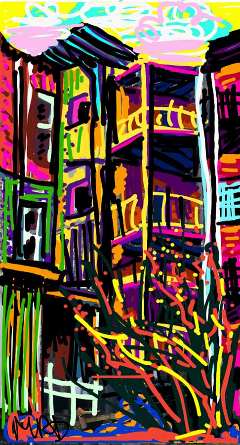 Eureka Springs Digital Art by Madeline Dillner Eureka Springs Digital Art by Madeline Dillner