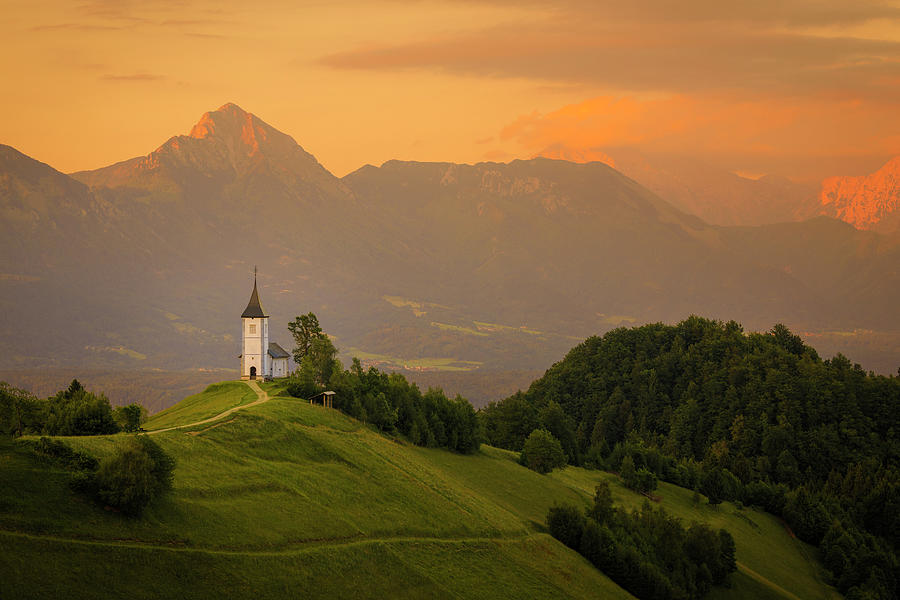 Sunset Photograph - Europe, Slovenia by Jaynes Gallery