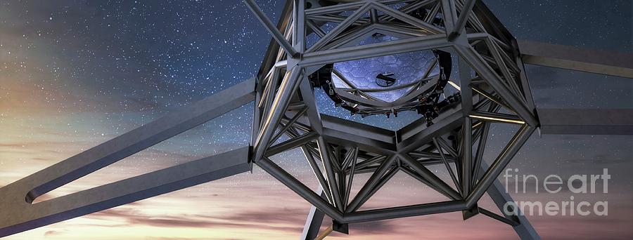 European Extremely Large Telescope Secondary Mirror Photograph by European Southern Observatory/science Photo Library