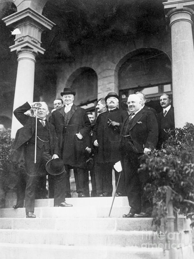 European Leaders At League Of Nations Photograph by Bettmann
