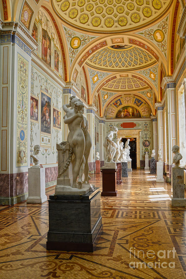 European Sculpture Gallery, Hermitage Museum Photograph by Catherine Sherman