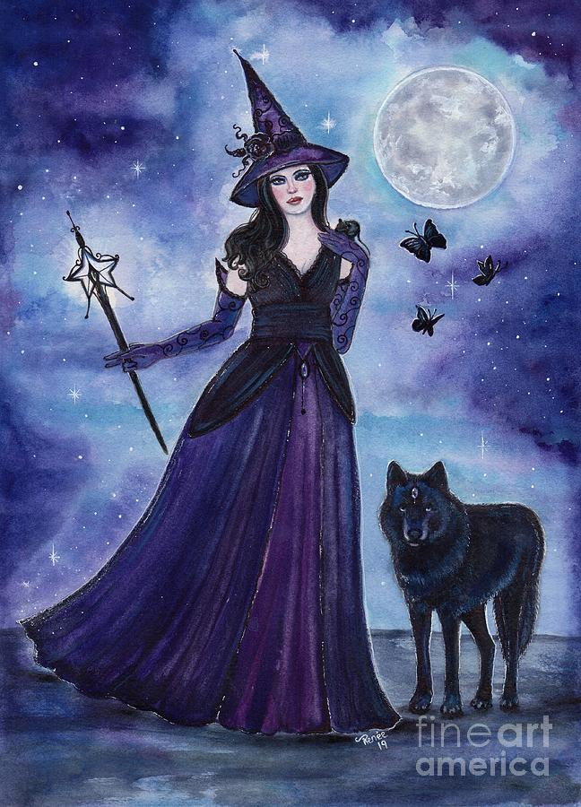 Witch and wolf