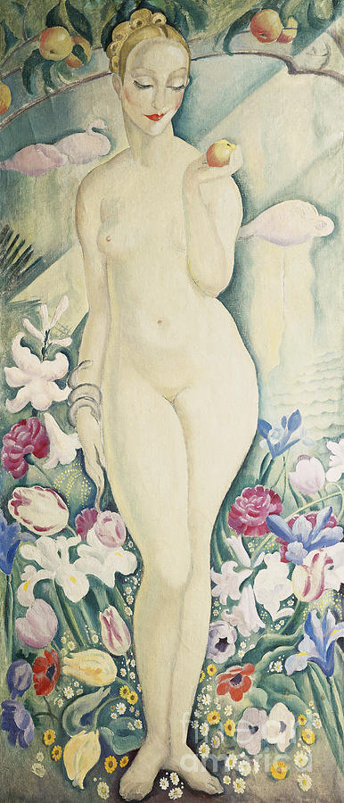 Eve, 1940 Painting by Gerda Marie Frederike Wegener
