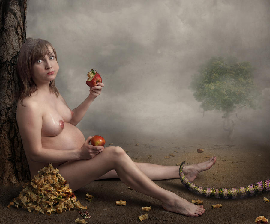 Apple Photograph - Eve And Apples by Epsilon Delta