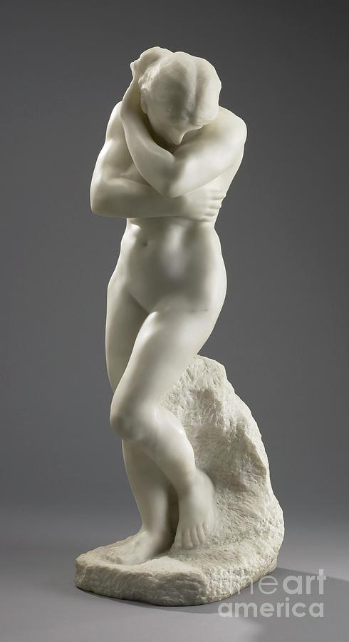 Auguste Rodin Photograph - Eve, Circa 1883 Marble Sculpture By Rodin by Auguste Rodin